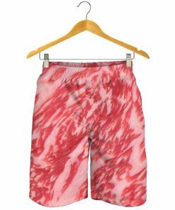 Wagyu Beef Meat Print Men's Shorts