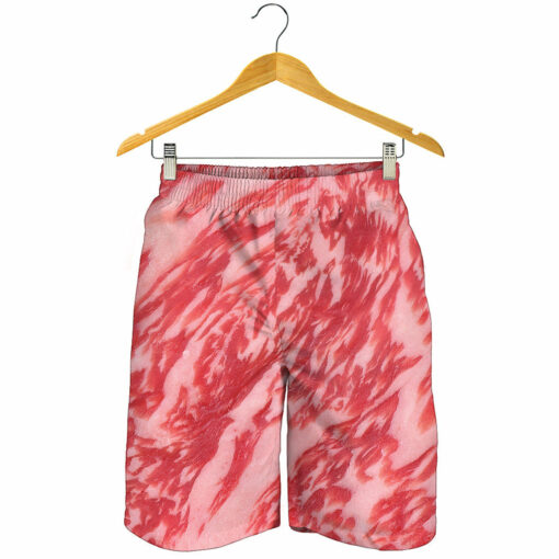 Wagyu Beef Meat Print Men's Shorts