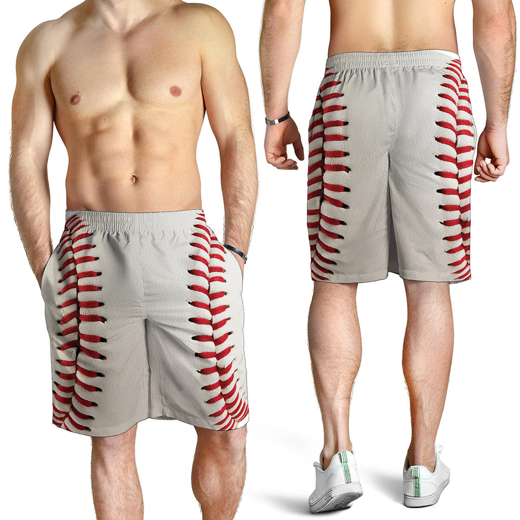 Baseball Stitching Print Men's Shorts Baseball Stitching Print Men's Shorts