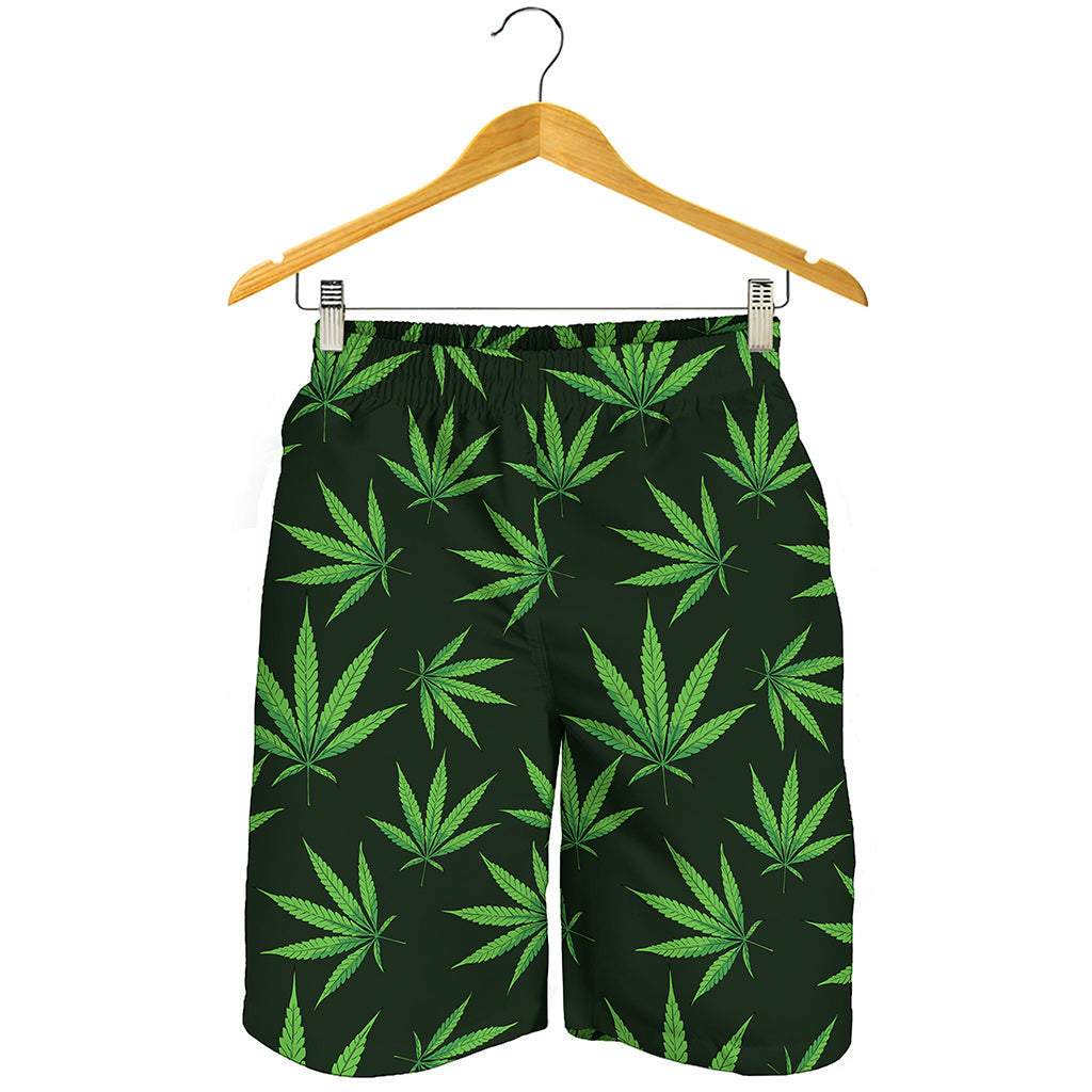 Pot Leaf Pattern Print Men's Shorts Pot Leaf Pattern Print Men's Shorts