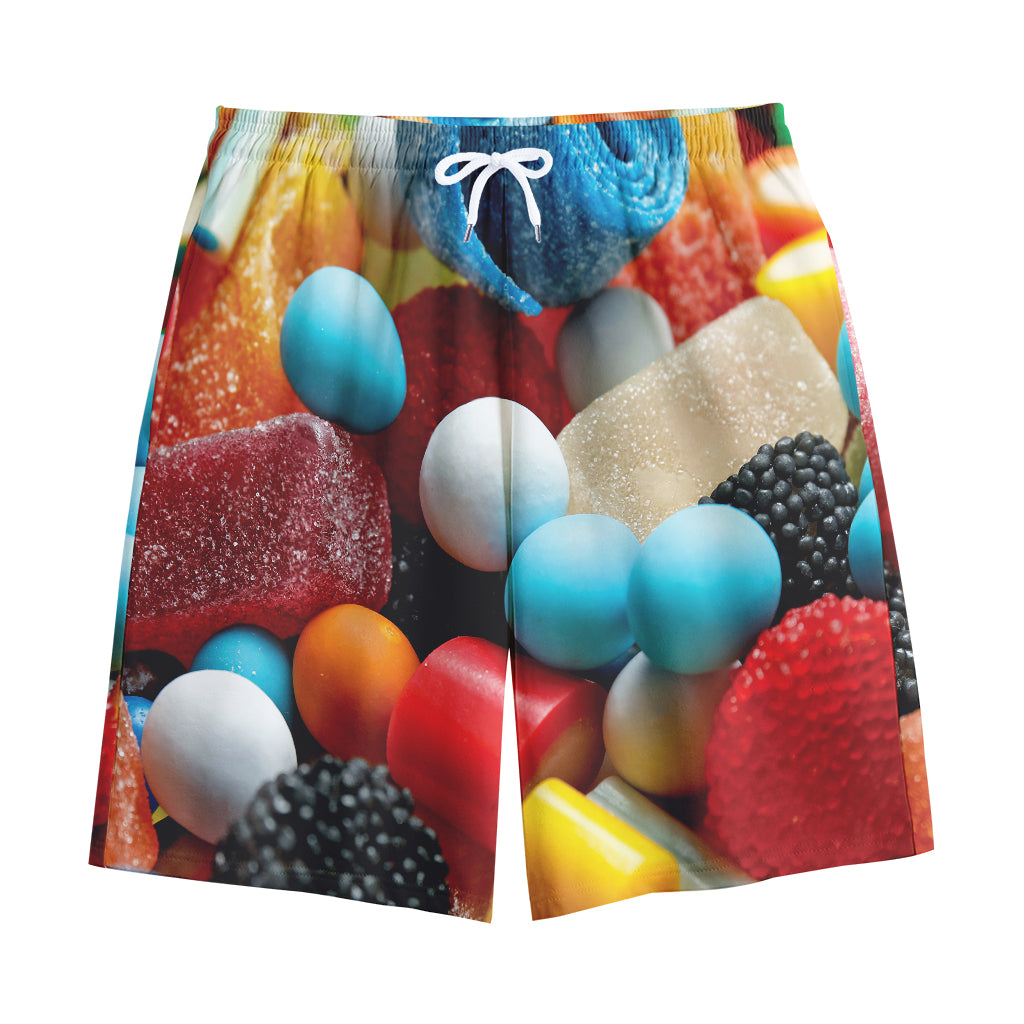Yummy Gummy Print Cotton Shorts Yummy Gummy Print Cotton Shorts