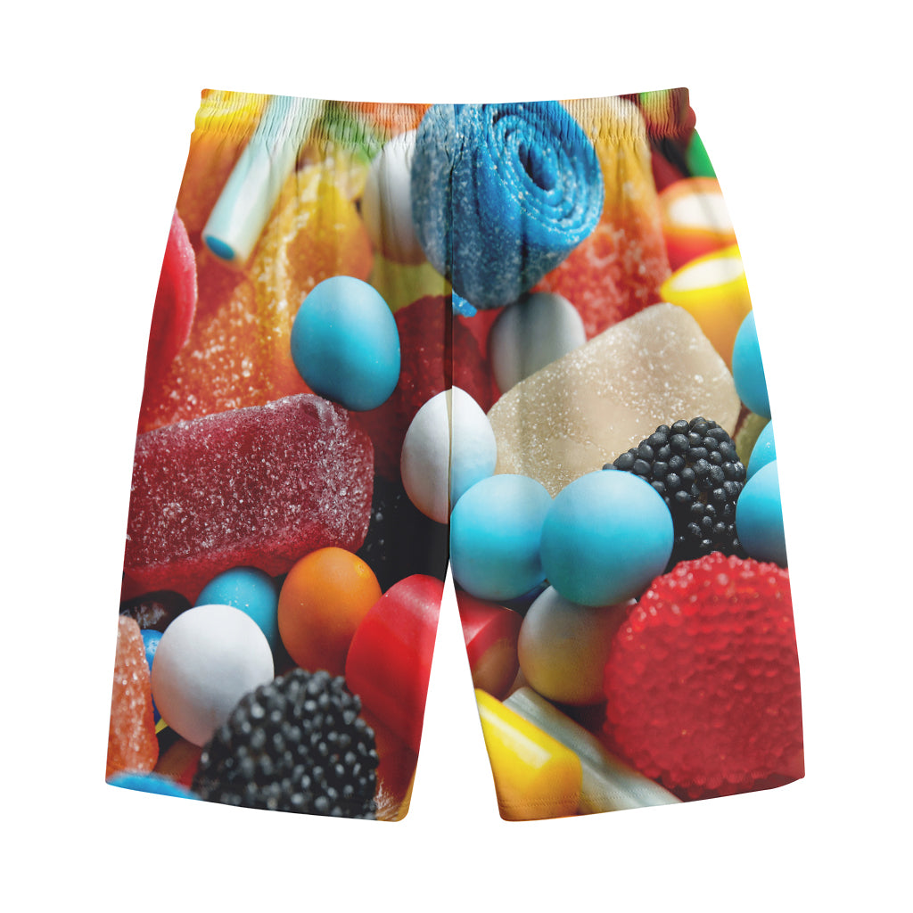 Yummy Gummy Print Cotton Shorts Yummy Gummy Print Cotton Shorts