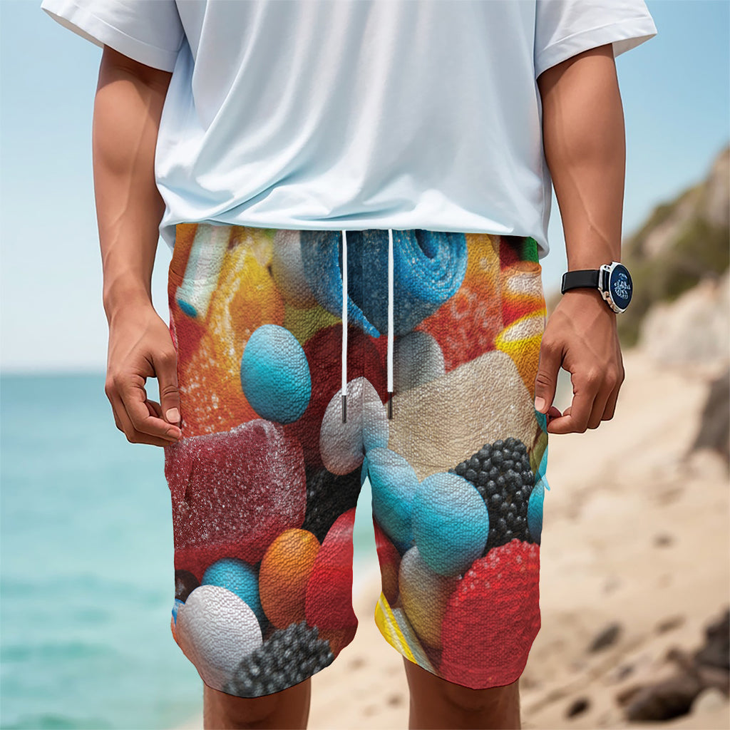 Yummy Gummy Print Men's Cargo Shorts Yummy Gummy Print Men's Cargo Shorts