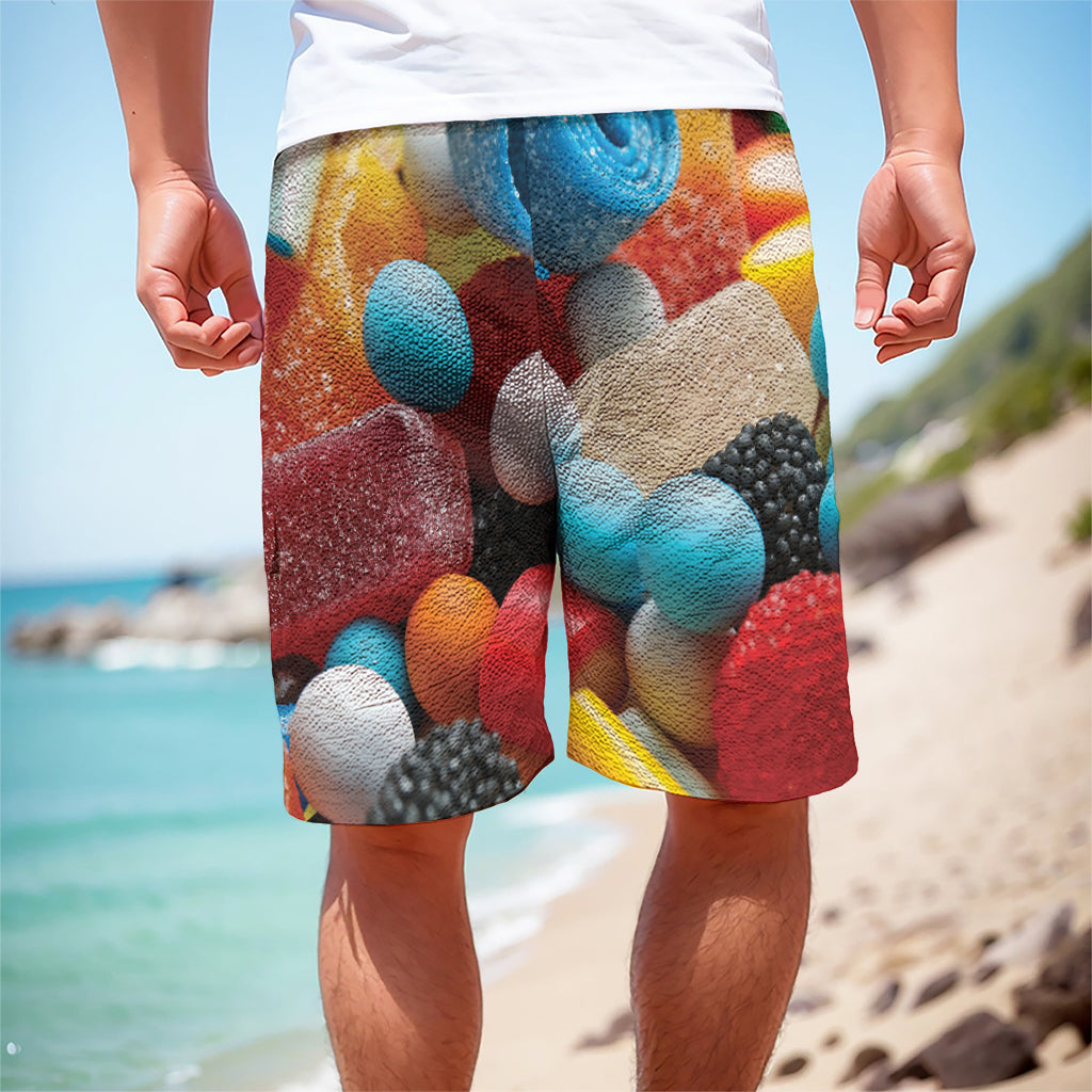 Yummy Gummy Print Men's Cargo Shorts Yummy Gummy Print Men's Cargo Shorts
