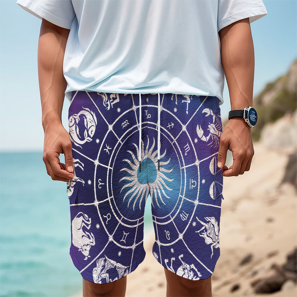 Zodiac Horoscopes Print Men's Cargo Shorts Zodiac Horoscopes Print Men's Cargo Shorts