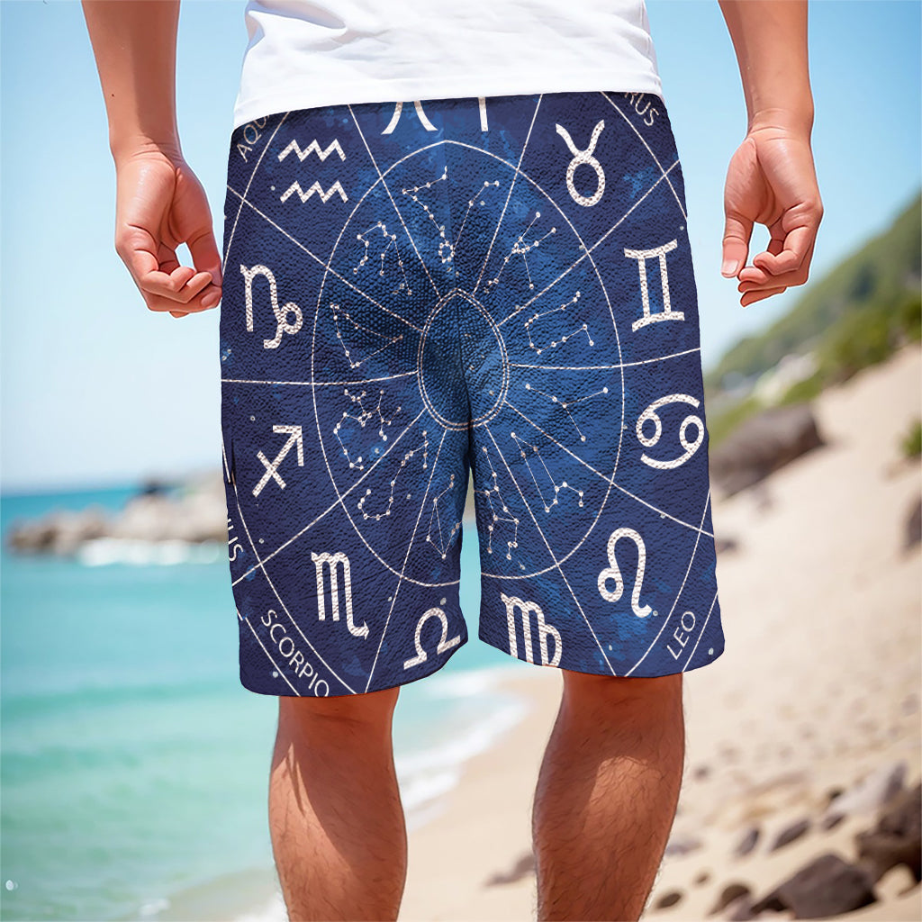 Zodiac Signs Wheel Print Men's Cargo Shorts Zodiac Signs Wheel Print Men's Cargo Shorts